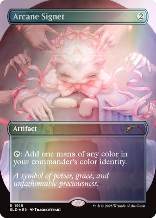 Arcane Signet (1919) (Rainbow Foil) (1919) [Secret Lair Drop Series]  Foil