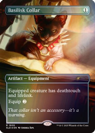 Basilisk Collar (1920) (Rainbow Foil) (1920) [Secret Lair Drop Series]  Foil