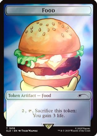 Food Token (1938) (Rainbow Foil) (1938) [Secret Lair Drop Series]  Foil