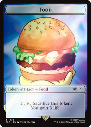 Food Token (1938) (Rainbow Foil) (1938) [Secret Lair Drop Series]  Foil