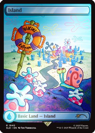 Island (1940) (Rainbow Foil) (1940) [Secret Lair Drop Series]  Foil