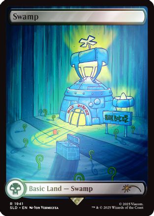 Swamp (1941) (Rainbow Foil) (1941) [Secret Lair Drop Series]  Foil