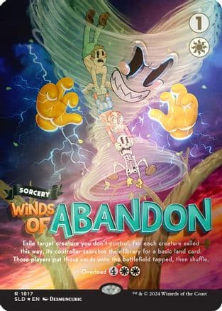 Winds of Abandon (Rainbow Foil) (1817) [Secret Lair Drop Series]  Foil