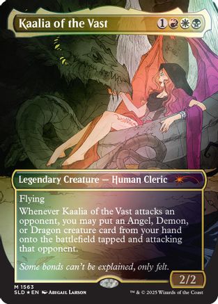 Kaalia of the Vast (Rainbow Foil) (1563) [Secret Lair Drop Series]  Foil
