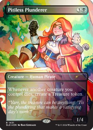 Pitiless Plunderer (Rainbow Foil) (1431) [Secret Lair Drop Series]  Foil