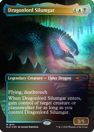 Dragonlord Silumgar (Rainbow Foil) (1974) [Secret Lair Drop Series]  Foil