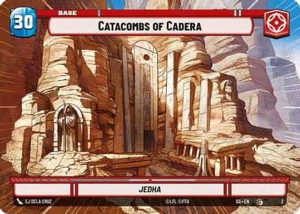 Catacombs of Cadera | Foil (3/0)  [Gamegenic Promos]