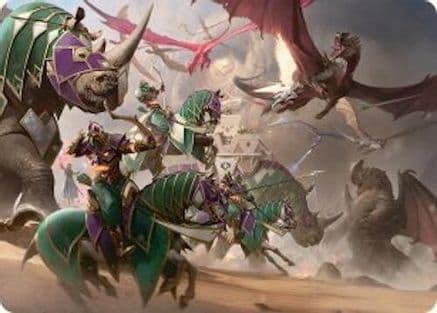 United Battlefront Art Card (5/54) (005) [Art Series: Tarkir: Dragonstorm]