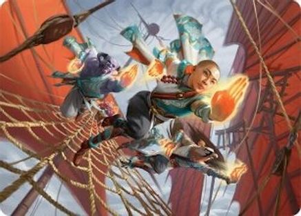 Aligned Heart Art Card (52/54) (052) [Art Series: Tarkir: Dragonstorm]