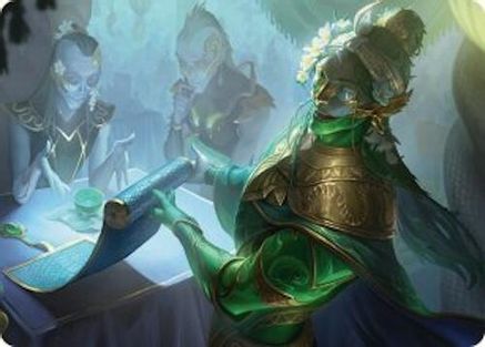 Sibsig Appraiser Art Card (8/54) (008) [Art Series: Tarkir: Dragonstorm]