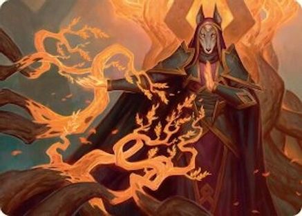 Abzan Devotee Art Card (10/54) (010) [Art Series: Tarkir: Dragonstorm]