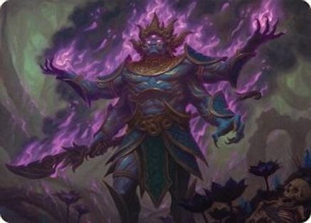 Rot-Curse Rakshasa Art Card (13/54) (013) [Art Series: Tarkir: Dragonstorm]