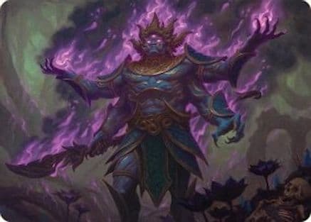 Rot-Curse Rakshasa Art Card (13/54) (013) [Art Series: Tarkir: Dragonstorm]