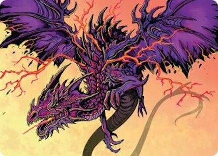 Stormshriek Feral Art Card (35/54) (035) [Art Series: Tarkir: Dragonstorm]