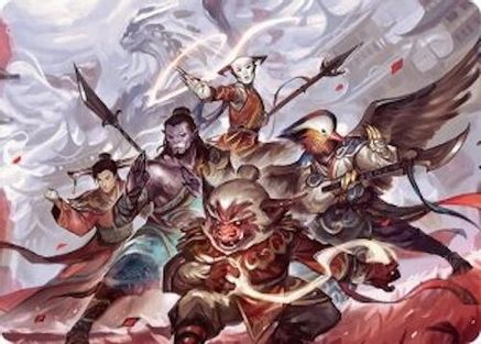 Will of the Jeskai Art Card (54/54) (054) [Art Series: Tarkir: Dragonstorm]
