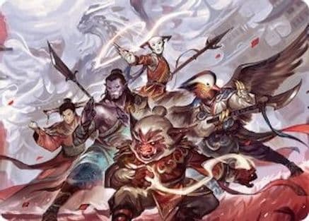 Will of the Jeskai Art Card (54/54) (054) [Art Series: Tarkir: Dragonstorm]