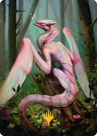 Bloomvine Regent Art Card (46/54) (Gold-Stamped) (046) [Art Series: Tarkir: Dragonstorm]