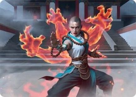 Flamehold Grappler Art Card (24/54) (024) [Art Series: Tarkir: Dragonstorm]