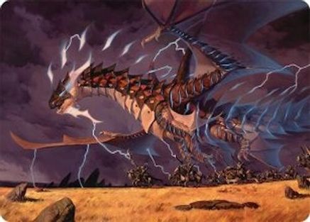 Neriv, Heart of the Storm Art Card (25/54) (025) [Art Series: Tarkir: Dragonstorm]