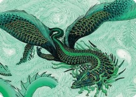 Teval, Arbiter of Virtue Art Card (38/54) (038) [Art Series: Tarkir: Dragonstorm]