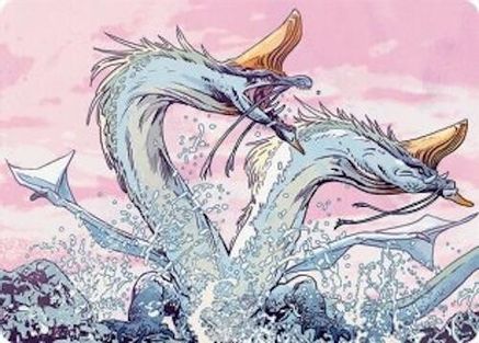 Twinmaw Stormbrood Art Card (39/54) (039) [Art Series: Tarkir: Dragonstorm]