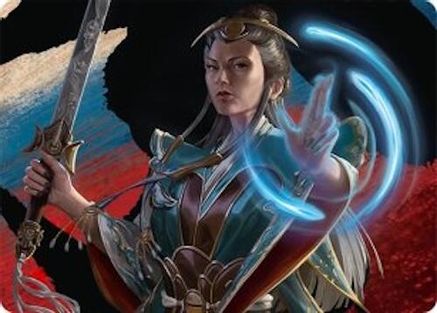 Narset, Jeskai Waymaster Art Card (44/54) (044) [Art Series: Tarkir: Dragonstorm]