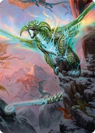 Ureni of the Unwritten Art Card (51/54) (051) [Art Series: Tarkir: Dragonstorm]