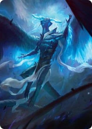 Ugin, Eye of the Storms Art Card (1/54) (001) [Art Series: Tarkir: Dragonstorm]