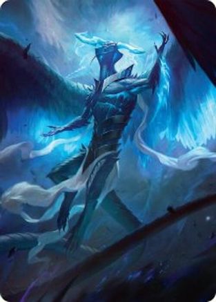 Ugin, Eye of the Storms Art Card (1/54) (001) [Art Series: Tarkir: Dragonstorm]