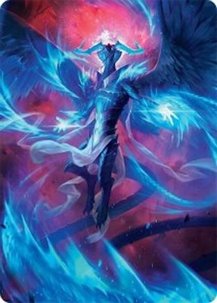 Ugin, Eye of the Storms Art Card (48/54) (048) [Art Series: Tarkir: Dragonstorm]