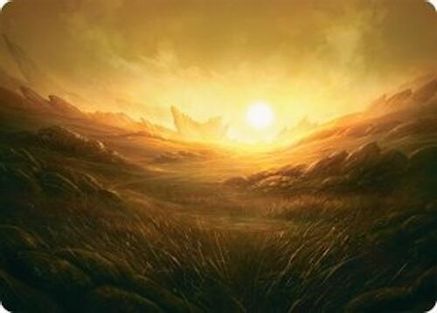 Plains Art Card (31/54) (031) [Art Series: Tarkir: Dragonstorm]