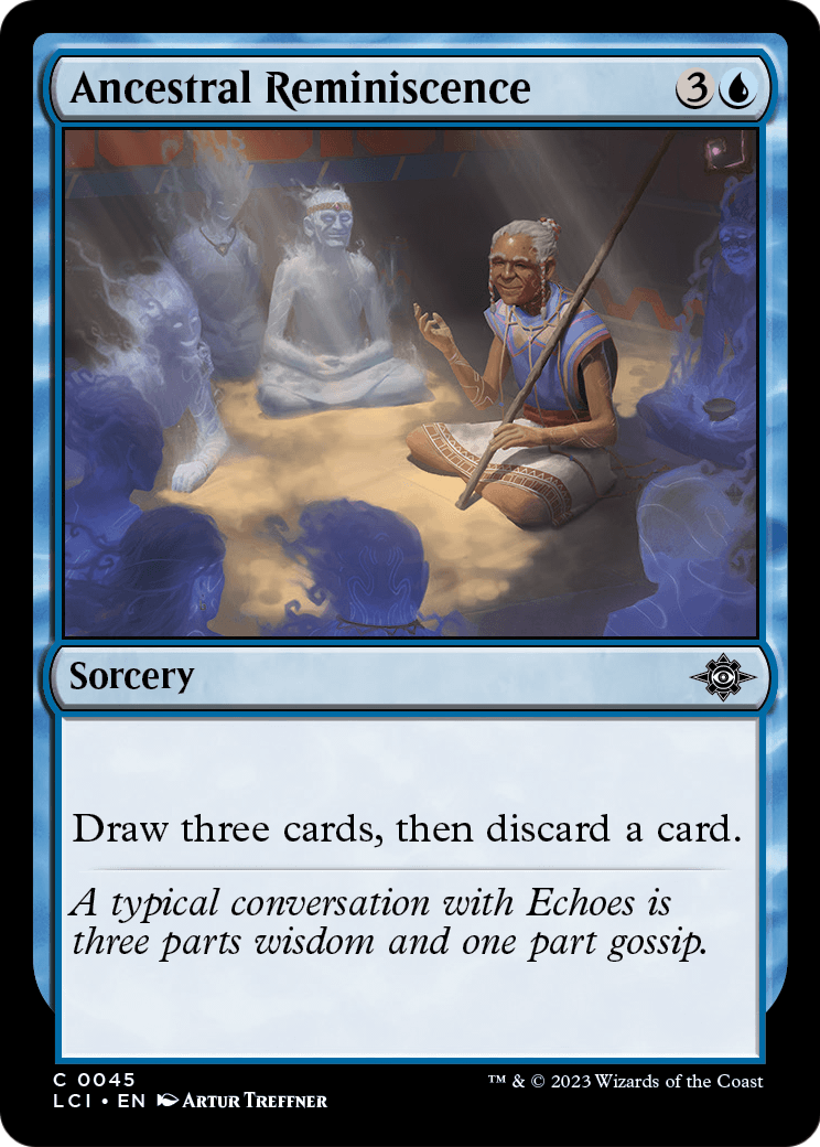 Ancestral Reminiscence [The Lost Caverns of Ixalan] Foil