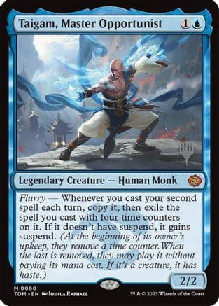 Taigam, Master Opportunist (060) [Promo Pack: Tarkir: Dragonstorm]