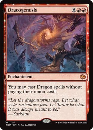 Dracogenesis (105) [Promo Pack: Tarkir: Dragonstorm]