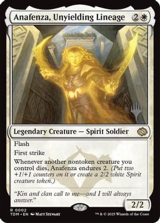 Anafenza, Unyielding Lineage (002) [Promo Pack: Tarkir: Dragonstorm]
