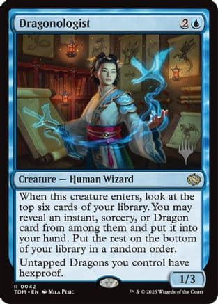 Dragonologist (042) [Promo Pack: Tarkir: Dragonstorm]