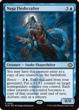 Naga Fleshcrafter (052) [Promo Pack: Tarkir: Dragonstorm]  Foil