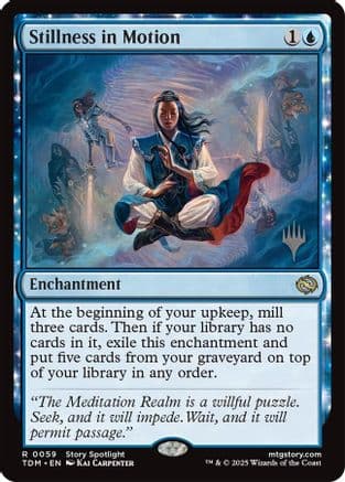 Stillness in Motion (059) [Promo Pack: Tarkir: Dragonstorm]  Foil