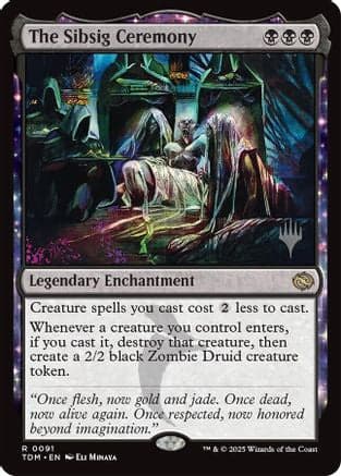 The Sibsig Ceremony (091) [Promo Pack: Tarkir: Dragonstorm]