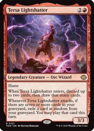 Tersa Lightshatter (127) [Promo Pack: Tarkir: Dragonstorm]  Foil