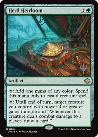 Herd Heirloom |  Foil (144) [Promo Pack: Tarkir: Dragonstorm]