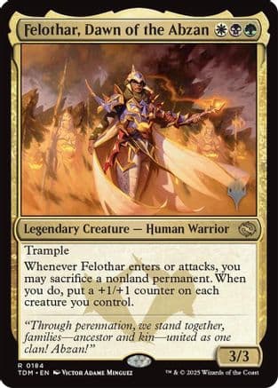 Felothar, Dawn of the Abzan (184) [Promo Pack: Tarkir: Dragonstorm]