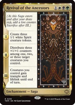 Revival of the Ancestors (218) [Promo Pack: Tarkir: Dragonstorm]