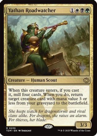Yathan Roadwatcher (236) [Promo Pack: Tarkir: Dragonstorm]