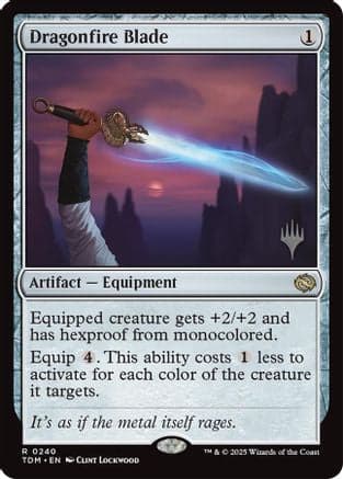 Dragonfire Blade (240) [Promo Pack: Tarkir: Dragonstorm]
