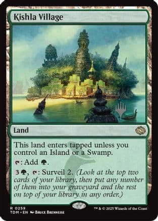 Kishla Village (259) [Promo Pack: Tarkir: Dragonstorm]  Foil