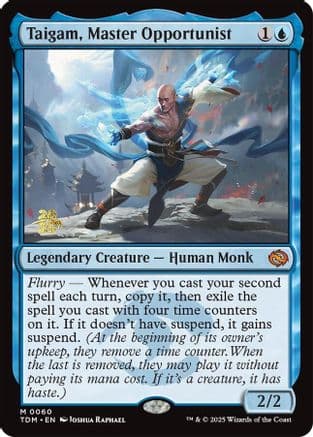 Taigam, Master Opportunist (060) [Prerelease Cards]