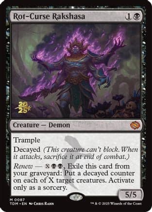 Rot-Curse Rakshasa (087) [Prerelease Cards]