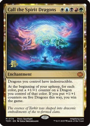 Call the Spirit Dragons (174) [Prerelease Cards]