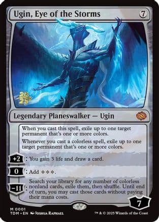 Ugin, Eye of the Storms (001) [Prerelease Cards]  Foil